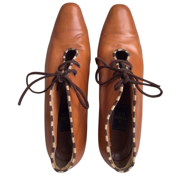 Fendi Vintage Leather Boots - Picture 12 of 16